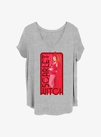 Marvel WandaVision Scarlet Girls T-Shirt Plus Size