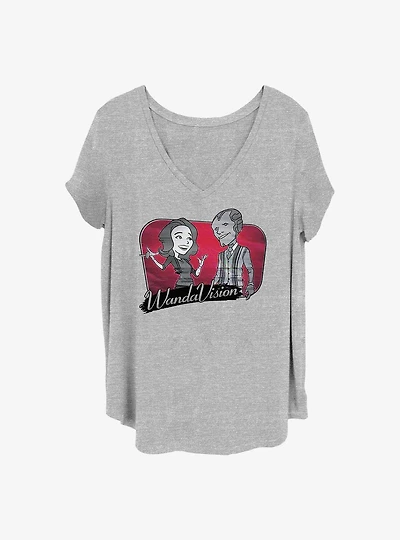 Marvel WandaVision Scarlet WandaVision Girls T-Shirt Plus Size