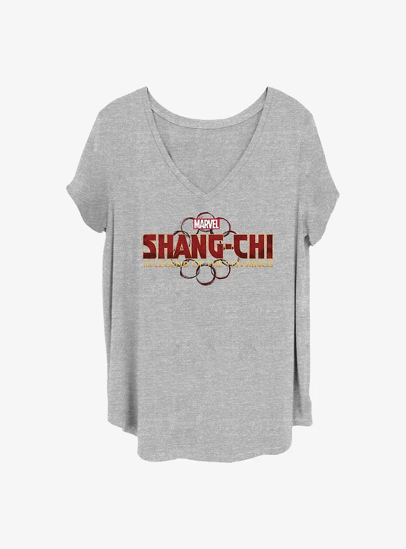 Marvel Shang-Chi and the Legend of the Ten Rings Logo Girls T-Shirt Plus Size
