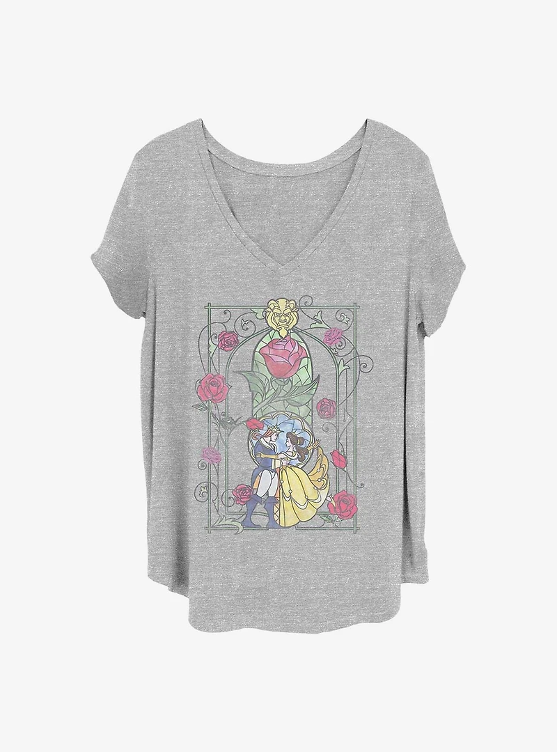 Disney Beauty and the Beast Dance Girls T-Shirt Plus