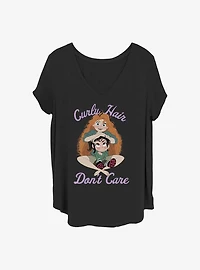 Disney Pixar Brave Curly Merida Girls T-Shirt Plus