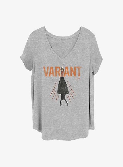 Marvel Loki Cast Shadow Variant Girls T-Shirt Plus Size