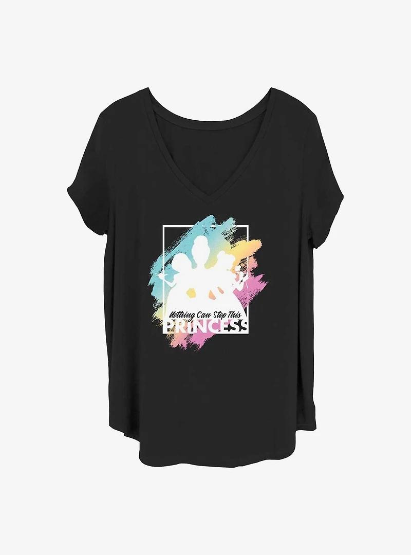 Disney Princesses Cant Stop This Princess Girls T-Shirt Plus