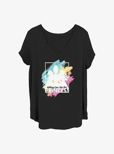 Disney Princesses Cant Stop This Princess Girls T-Shirt Plus