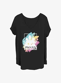 Disney Princesses Cant Stop This Princess Girls T-Shirt Plus