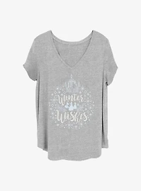 Disney Princesses Winter Princess Girls T-Shirt Plus