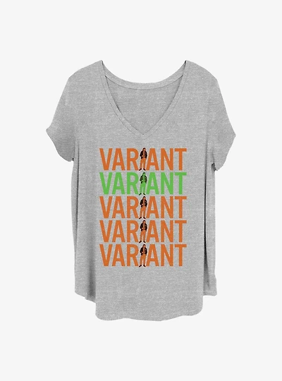 Marvel Loki I Am Variant Girls T-Shirt Plus Size