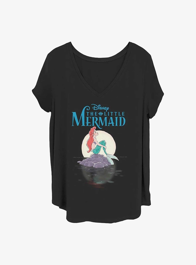 Disney The Little Mermaid Mermaid Moon Girls T-Shirt Plus Size