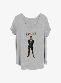 Marvel Loki Might Get Dirty Girls T-Shirt Plus Size