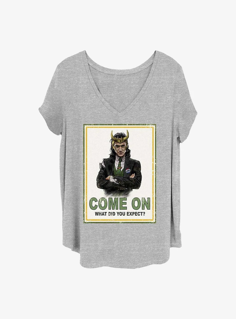 Marvel Loki President Loki Girls T-Shirt Plus Size