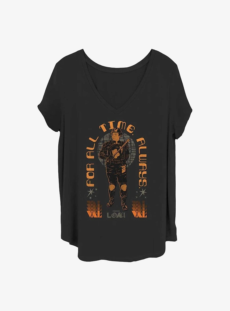 Marvel Loki TVA Hunter B-15 Girls T-Shirt Plus