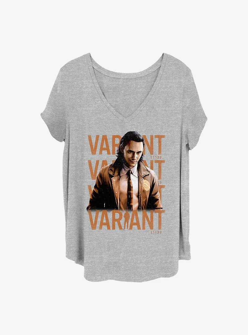 Marvel Loki Variant Poster Girls T-Shirt Plus Size