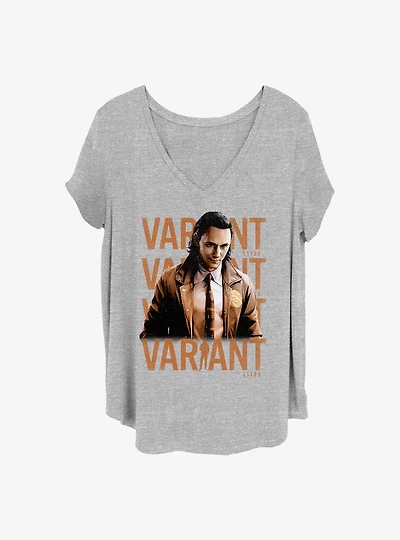 Marvel Loki Variant Poster Girls T-Shirt Plus Size
