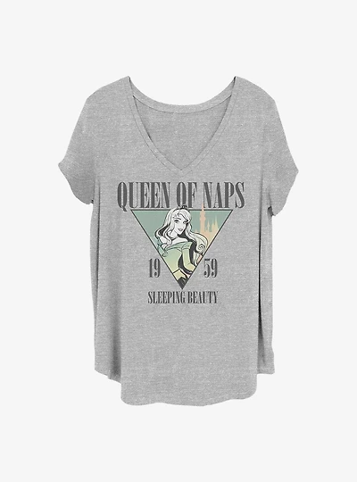 Disney Sleeping Beauty Queen Of Naps Girls T-Shirt Plus