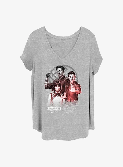 Marvel Shang-Chi and the Legend of the Ten Rings Family Matters Girls T-Shirt Plus Size