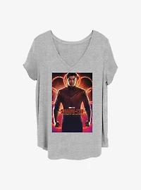 Marvel Shang-Chi and the Legend of Ten Rings Poster Girls T-Shirt Plus
