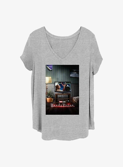 Marvel WandaVision 00's Poster Girls T-Shirt Plus Size
