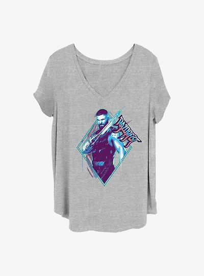 Marvel Shang-Chi and the Legend of the Ten Rings Razorfist Badge Girls T-Shirt Plus Size