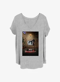 Marvel WandaVision 60's Poster Girls T-Shirt Plus