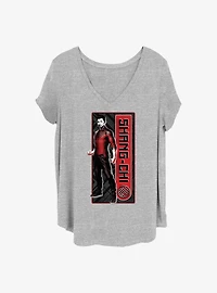 Marvel Shang-Chi and the Legend of the Ten Rings Shang-Chi Panel Girls T-Shirt Plus Size