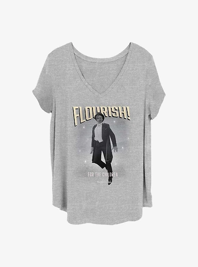 Marvel WandaVision Flourish Vision Girls T-Shirt Plus Size