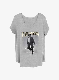Marvel WandaVision Flourish Vision Girls T-Shirt Plus Size