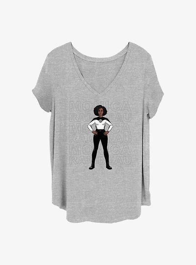 Marvel WandaVision Agent Rambeau Girls T-Shirt Plus Size