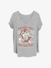 DIsney Snow White and the Seven Dwarfs Heigh Ho Ho Ho Girls T-Shirt Plus Size
