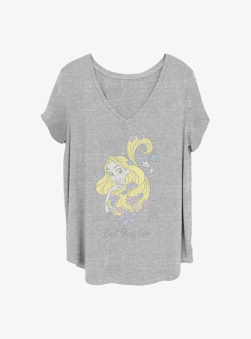 Disney Tangled Rapunzel Best Day Ever Girls T-Shirt Plus