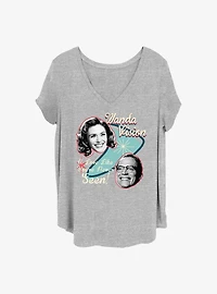 Marvel WandaVision Classic Wanda Girls T-Shirt Plus Size
