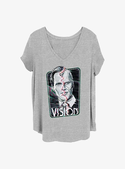 Marvel WandaVision Split Vision Girls T-Shirt Plus Size