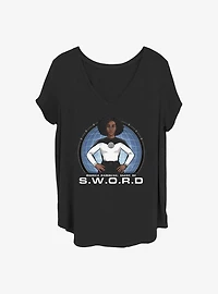 Marvel WandaVision Monica Rambeau Girls T-Shirt Plus