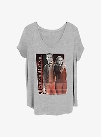 Marvel WandaVision Old Fashion Girls T-Shirt Plus Size