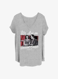 Marvel WandaVision Unusual Couple Girls T-Shirt Plus Size