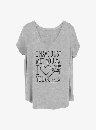 Disney Pixar Up I Love You Girls T-Shirt Plus Size