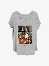 Marvel WandaVision Vision's Instructions Girls T-Shirt Plus Size