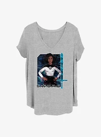 Marvel WandaVision Rambeau Glitch Girls T-Shirt Plus Size