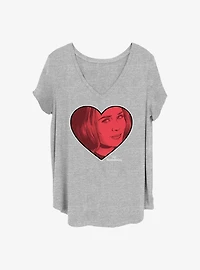 Marvel WandaVision Wanda Love Girls T-Shirt Plus