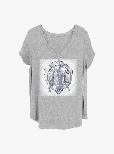 Marvel WandaVision White Vision Girls T-Shirt Plus Size