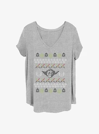 Star Wars Jedi Holiday Girls T-Shirt Plus