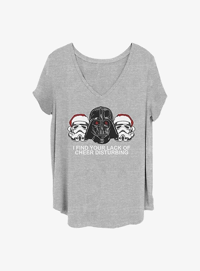 Star Wars Lack Of Cheer Girls T-Shirt Plus Size