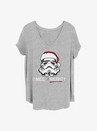 Star Wars Trooper List Girls T-Shirt Plus Size