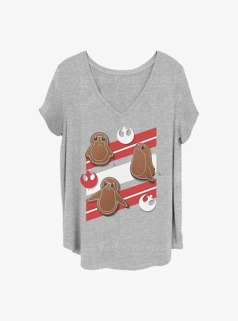 Star Wars: The Last Jedi Ginger Porgs Girls T-Shirt Plus Size