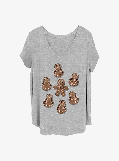 Star Wars: The Last Jedi Porg Chewie Cookies Girls T-Shirt Plus Size