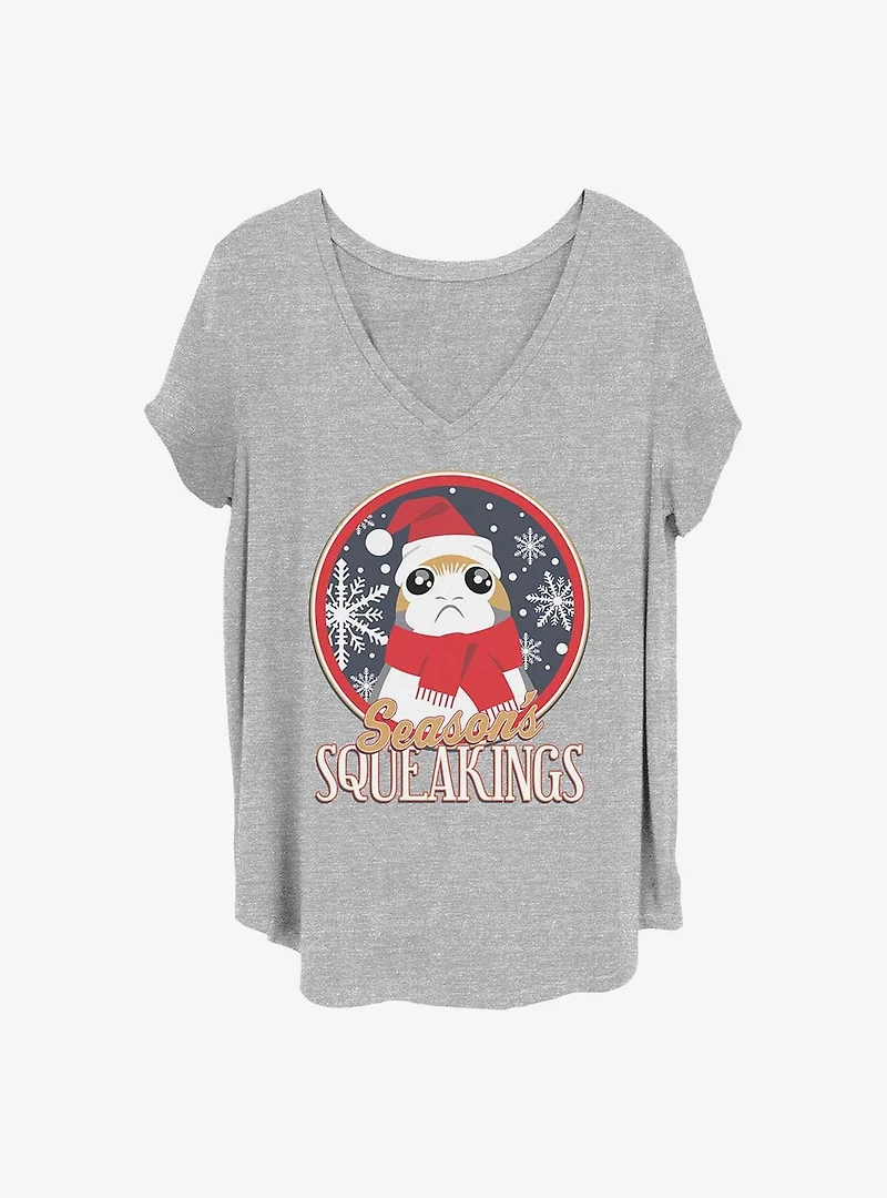 Star Wars: The Last Jedi Porg Squeakings Girls T-Shirt Plus Size