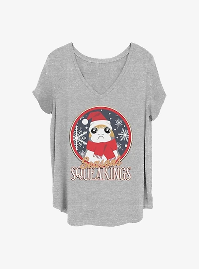 Star Wars: The Last Jedi Porg Squeakings Girls T-Shirt Plus Size