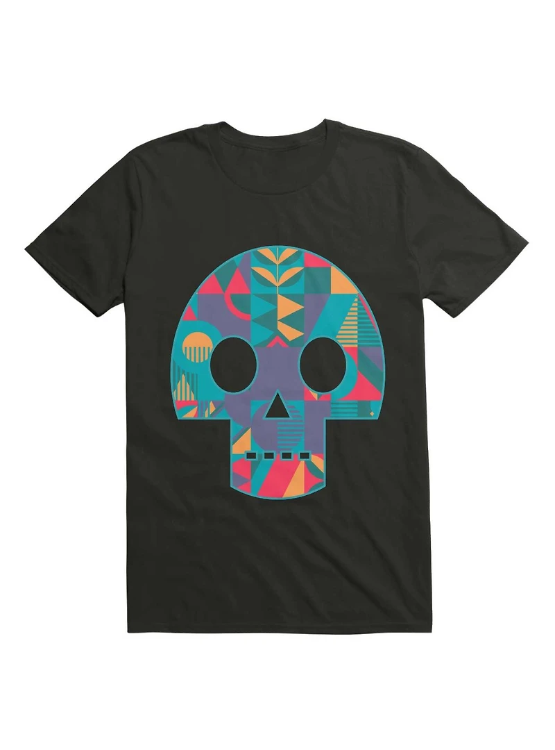 Geometric Abstract Skull T-Shirt