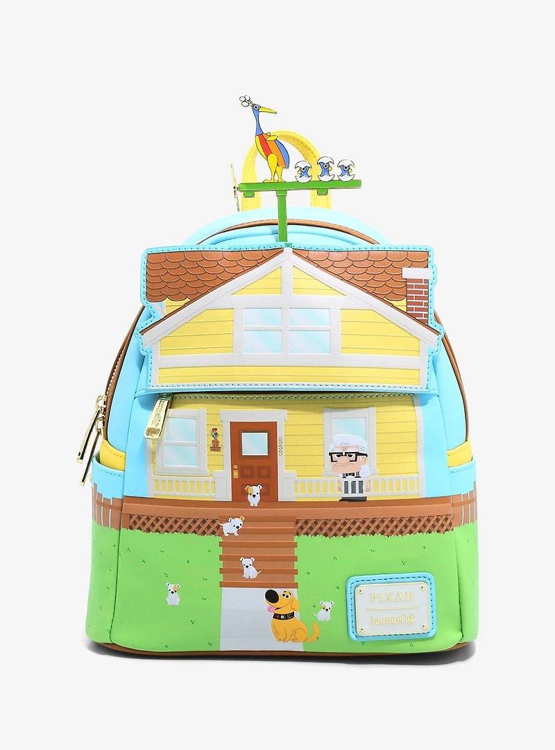 Loungefly Disney Pixar Up House & Characters Mini Backpack - BoxLunch Exclusive