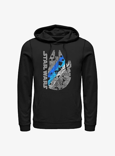 Star Wars 2 Fast Falcon Hoodie