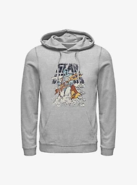 Star Wars Cloudy With A Fett Hoodie